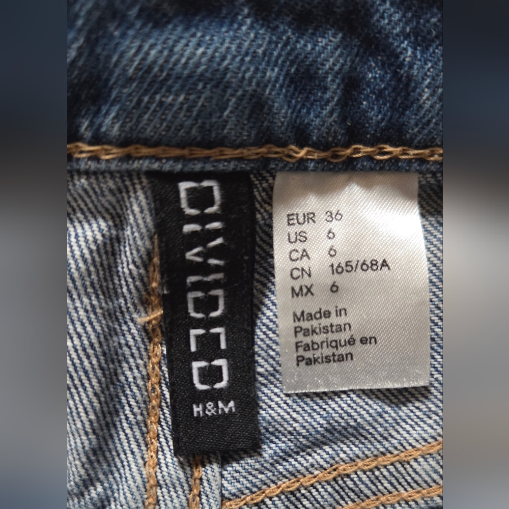 Divided Light Blue Ripped Jean Shorts - Picture 3 of 4